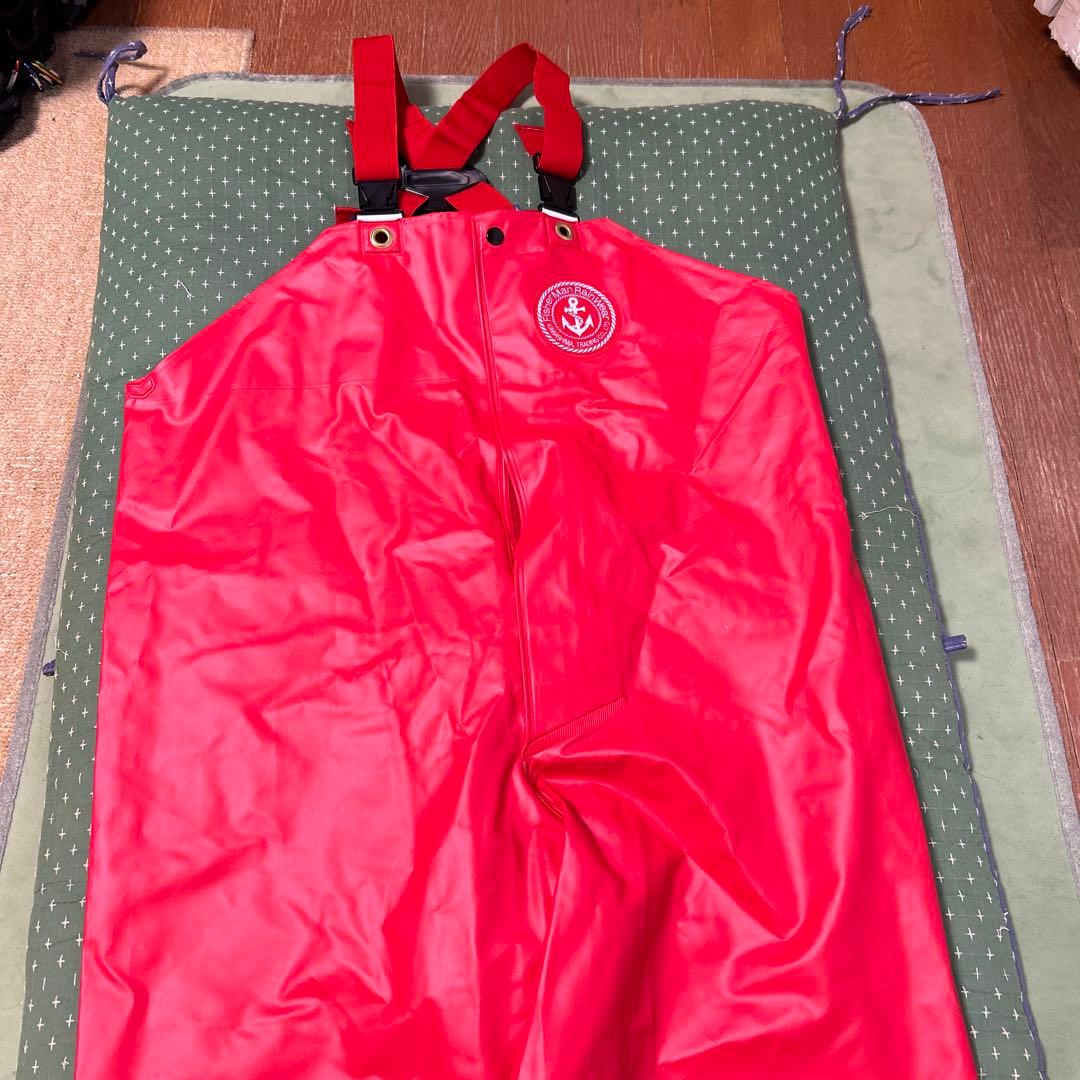 FisherMan RainWear 赤 レインウェア