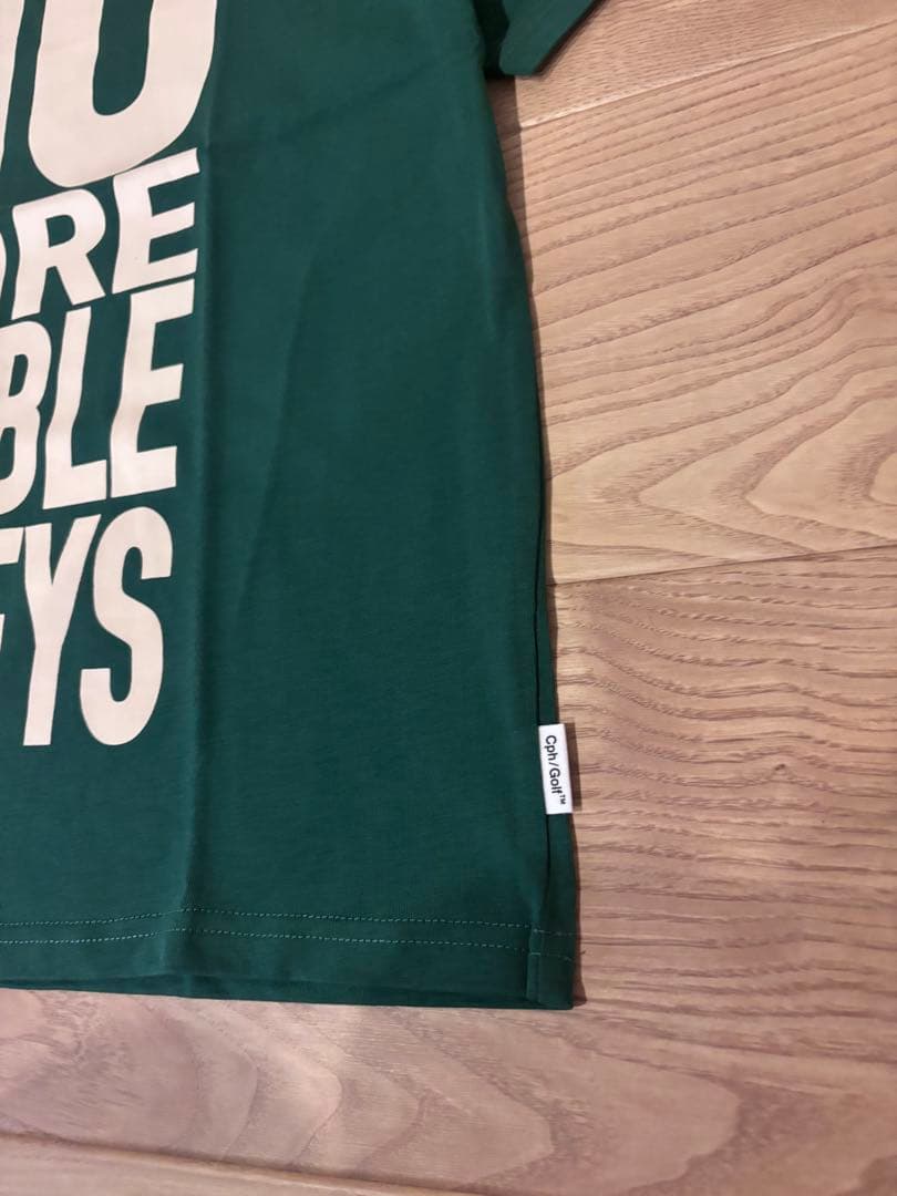 NO MORE DOUBLE BOGEYS ハーフモックネックシャツ