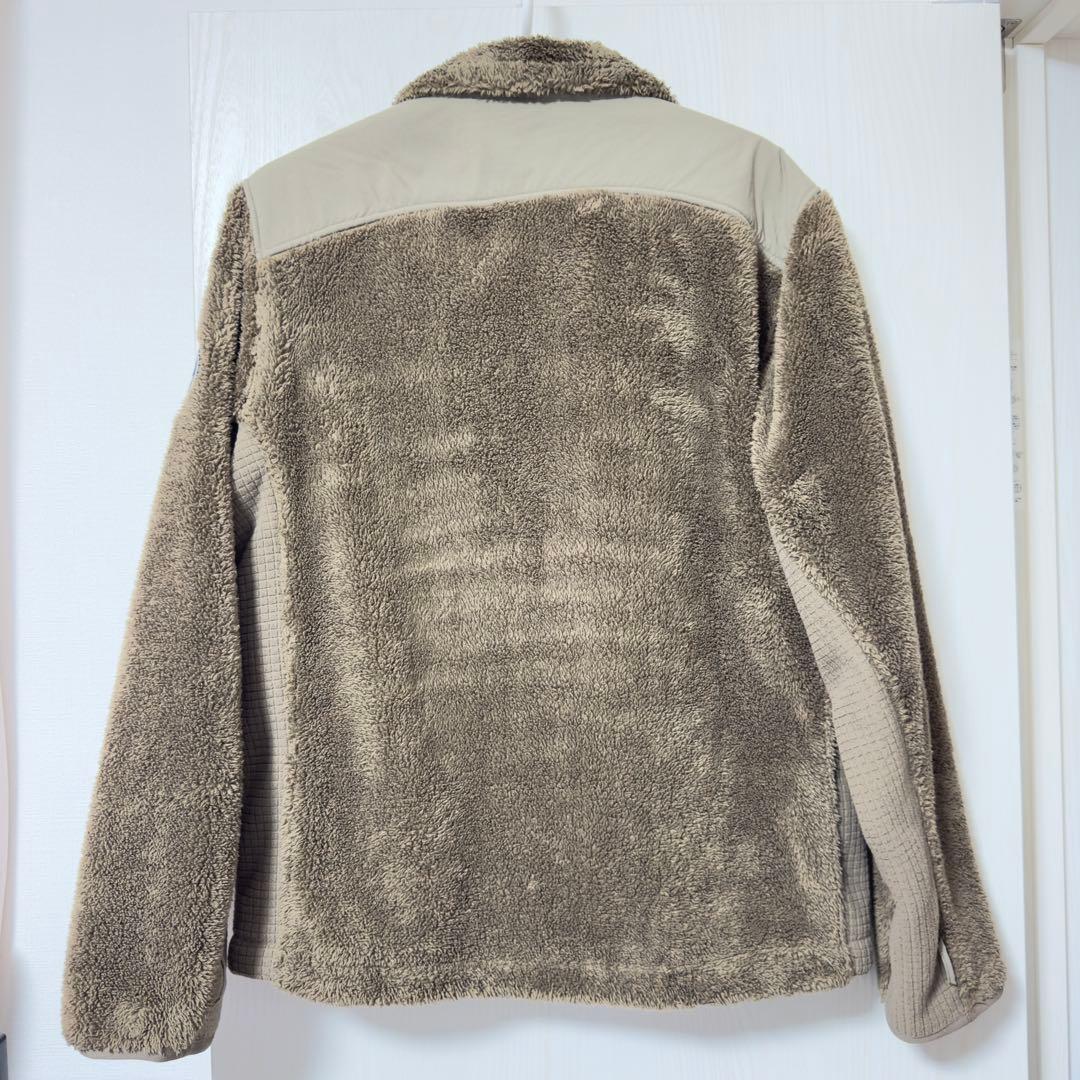 ベージュ/トープカラーのカンタベリー メンズ ボアフリース ジャケット