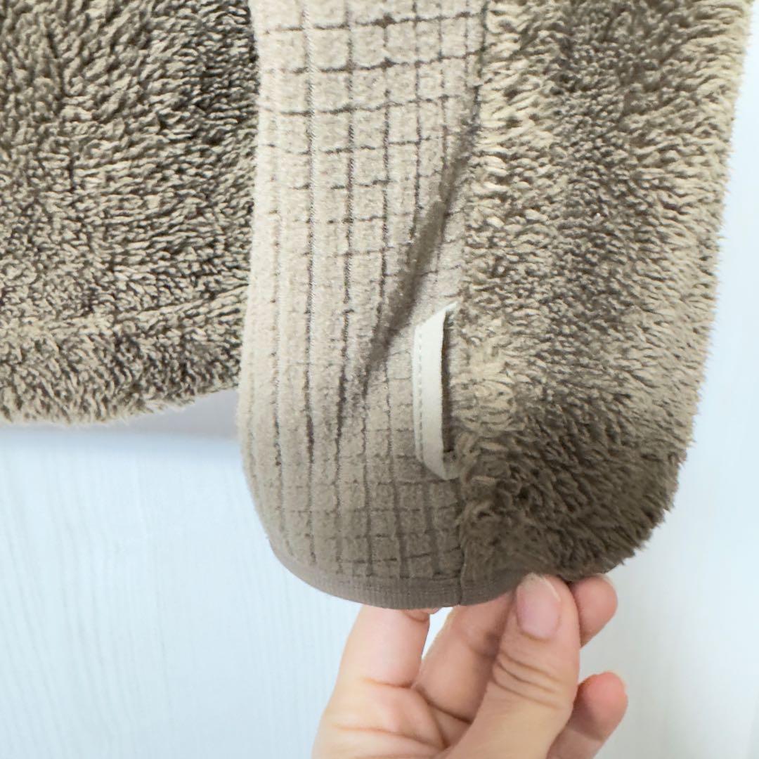 ベージュ/トープカラーのカンタベリー メンズ ボアフリース ジャケット