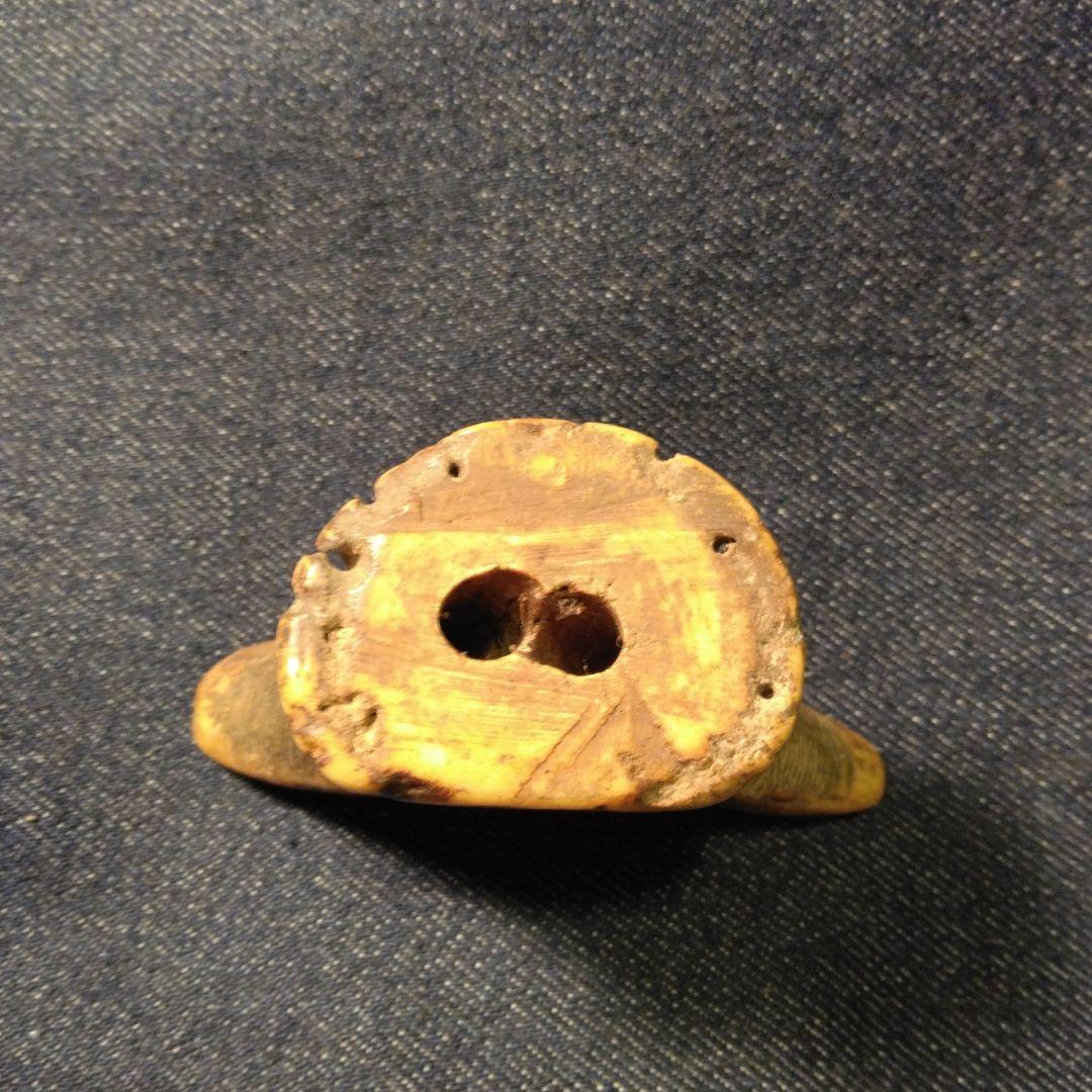 幾何学模様の　1860年代　オブジェ　ボーン幾何学模様