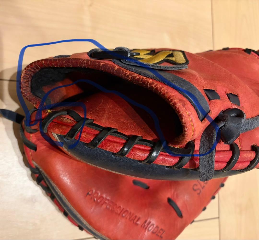 ハタケヤマ　キャッチーミットグローブ　軟式野球