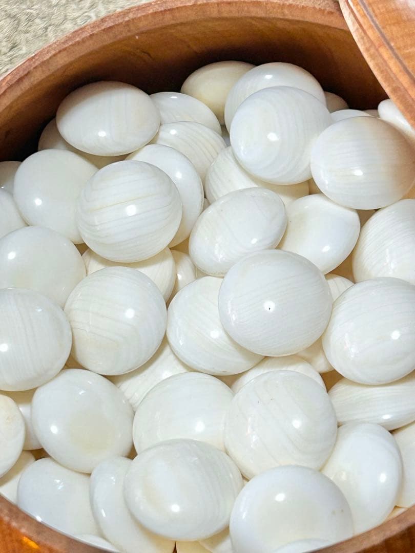 囲碁　碁石　蛤碁石