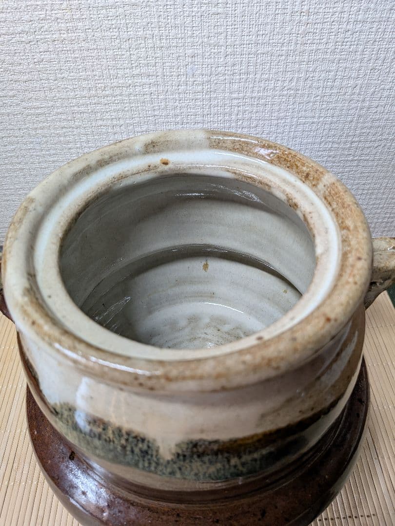 【人間国宝】十二代　中里太郎右衛門　（無庵）　朝鮮唐津　水指