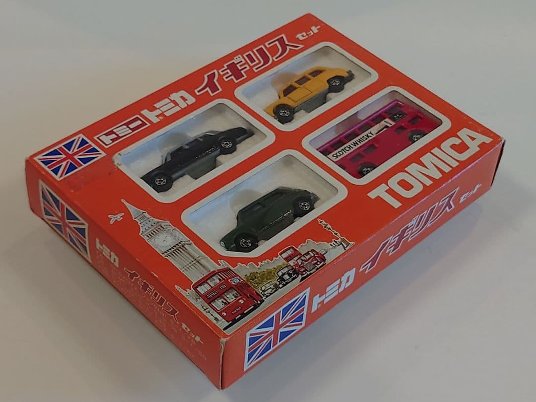 【夏休み期間限定】トミカ 外国車シリーズ イギリス セット