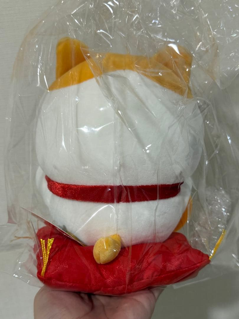 ちいかわ ハチワレ 招き猫 招福 ぬいぐるみ