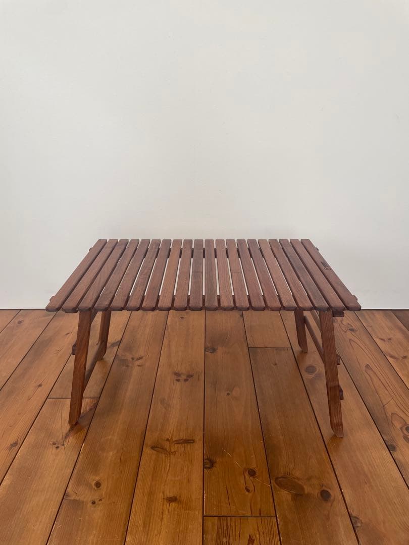 キャンプマニアプロダクツ　ウォールナットテーブル　②