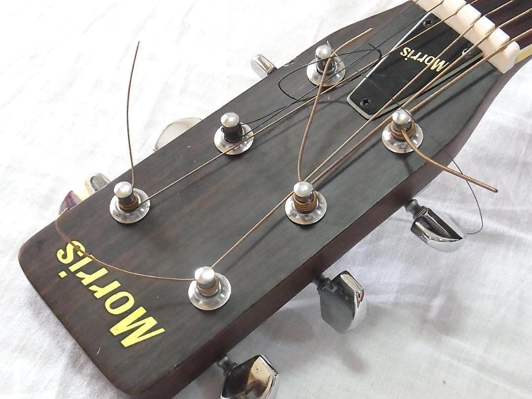 美品 Morris W-25 1974年製アコースティックギター ハードケース付