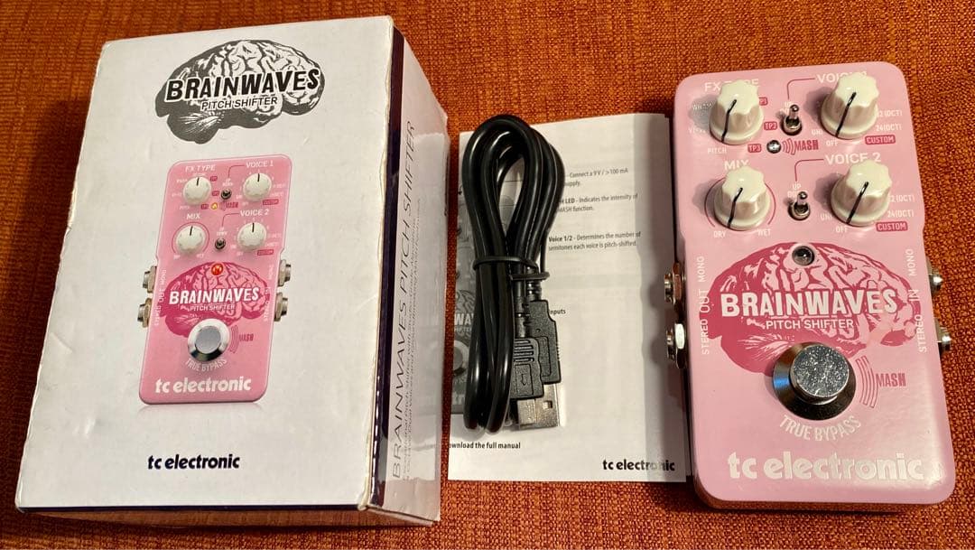 初期淡いピンク　BRAINWAVES PITCH SHIFTER