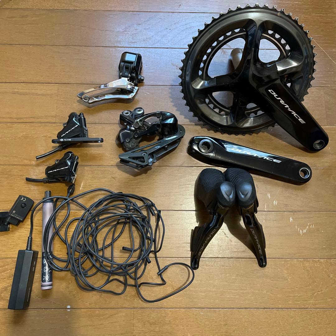 専用DURA-ACE DI2 9170 油圧ディスク グループセット11×2