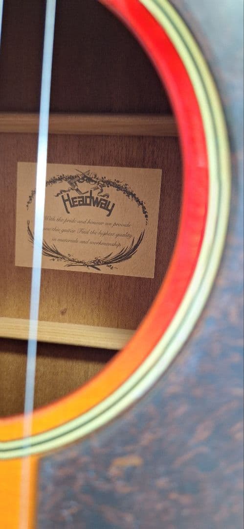 HEADWAY HCJ-50S アコースティックギター ヘッドウェイ　ケース付き