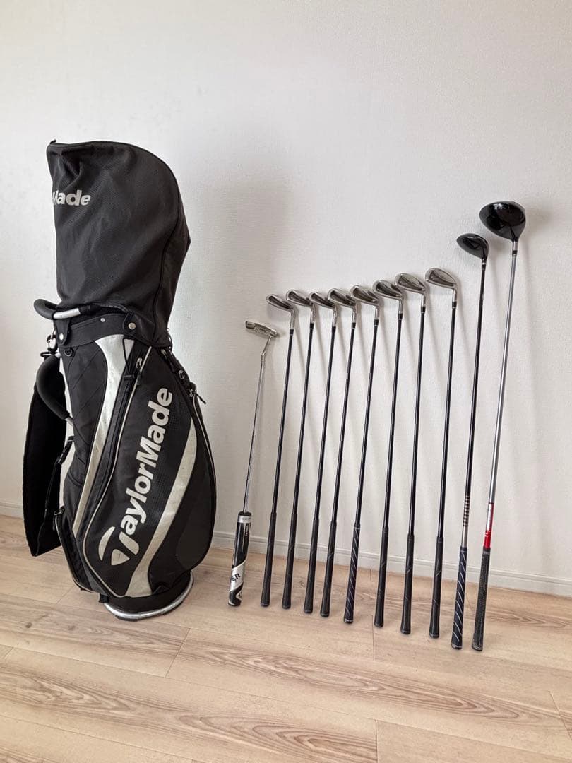 【◎送料無料】 TaylorMade 他　ゴルフクラブセット フレックス