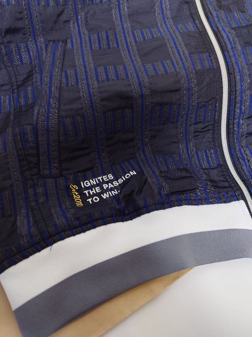 ■新品■マスターバニーエディション/プリーツチェックジャガード ブルゾン６,XL