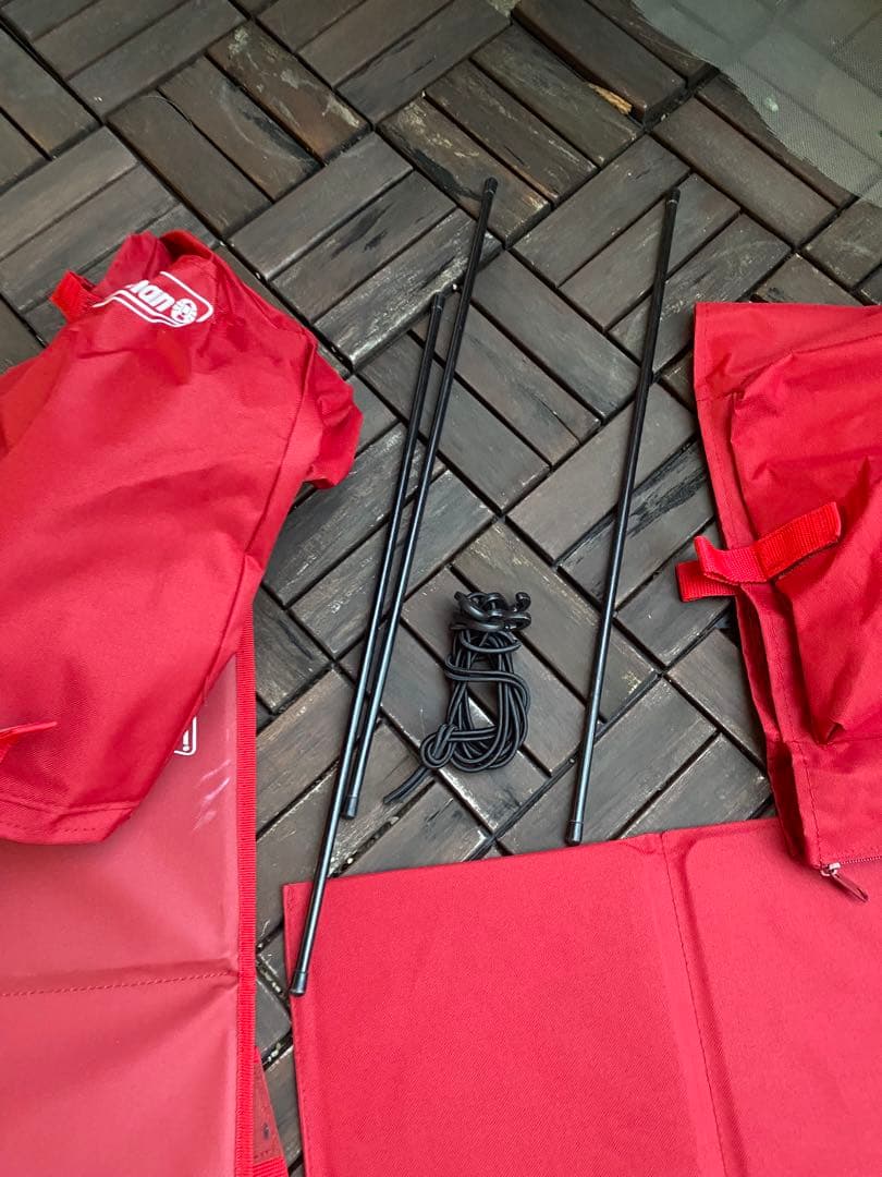 コールマン　キャリー　ワゴン　カート　テーブル（フタ）付き　アウトドア