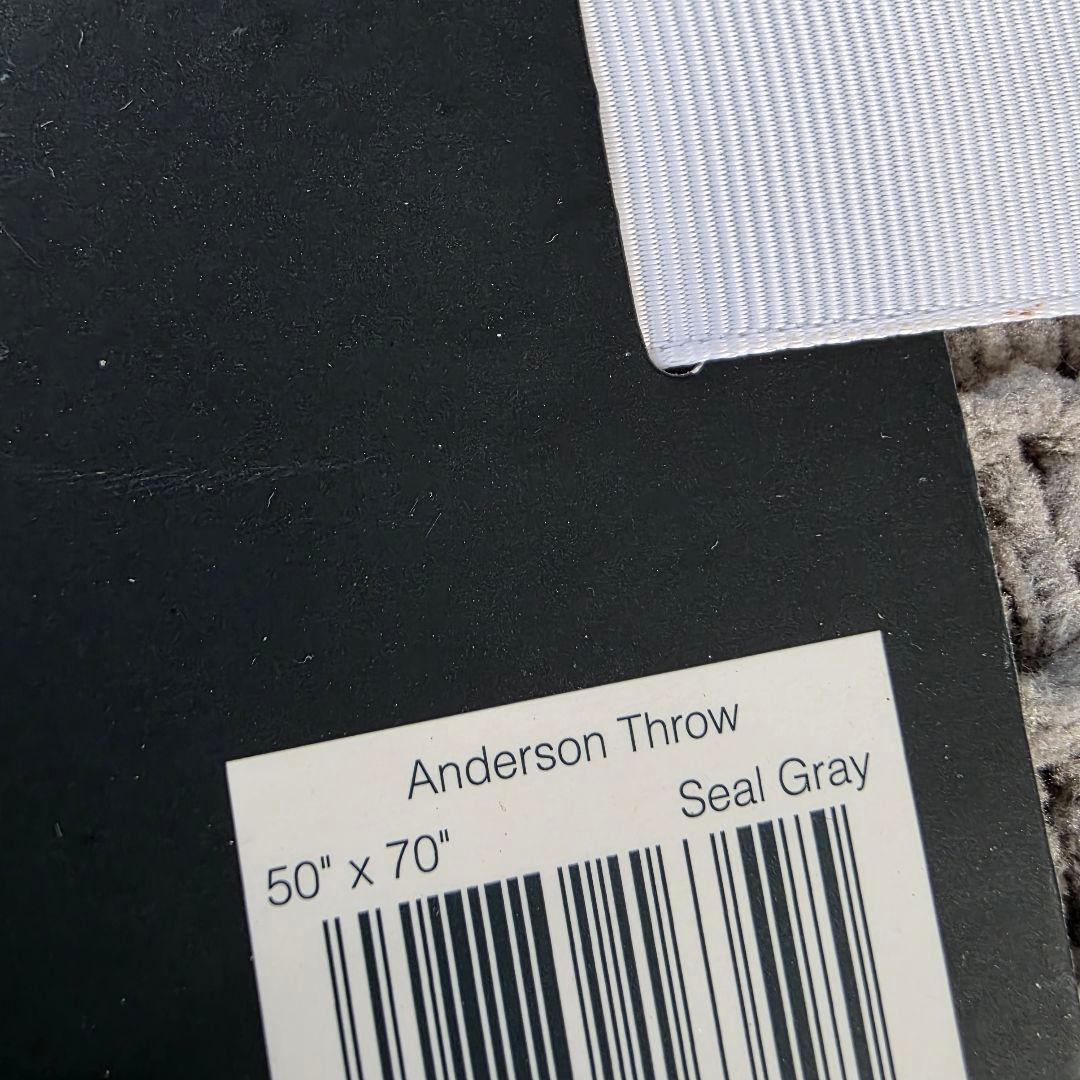 UGG　ブランケット　リバーシブル　グレー