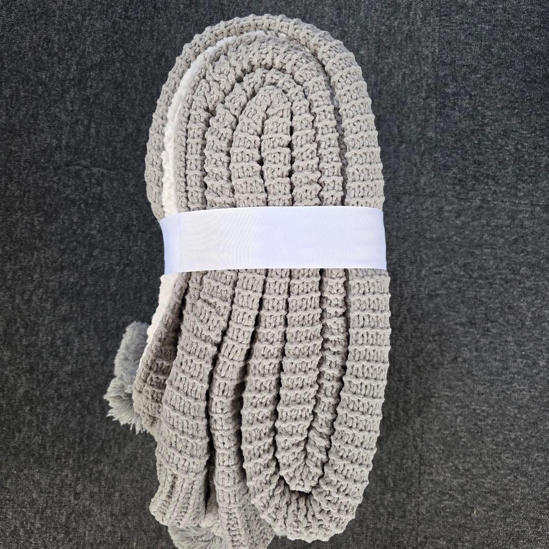 UGG　ブランケット　リバーシブル　グレー