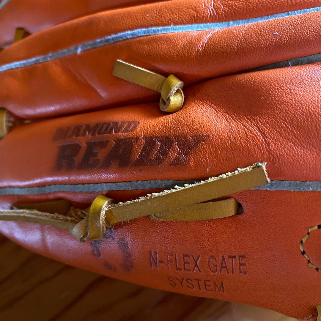 Nike オレンジ 硬式グローブ