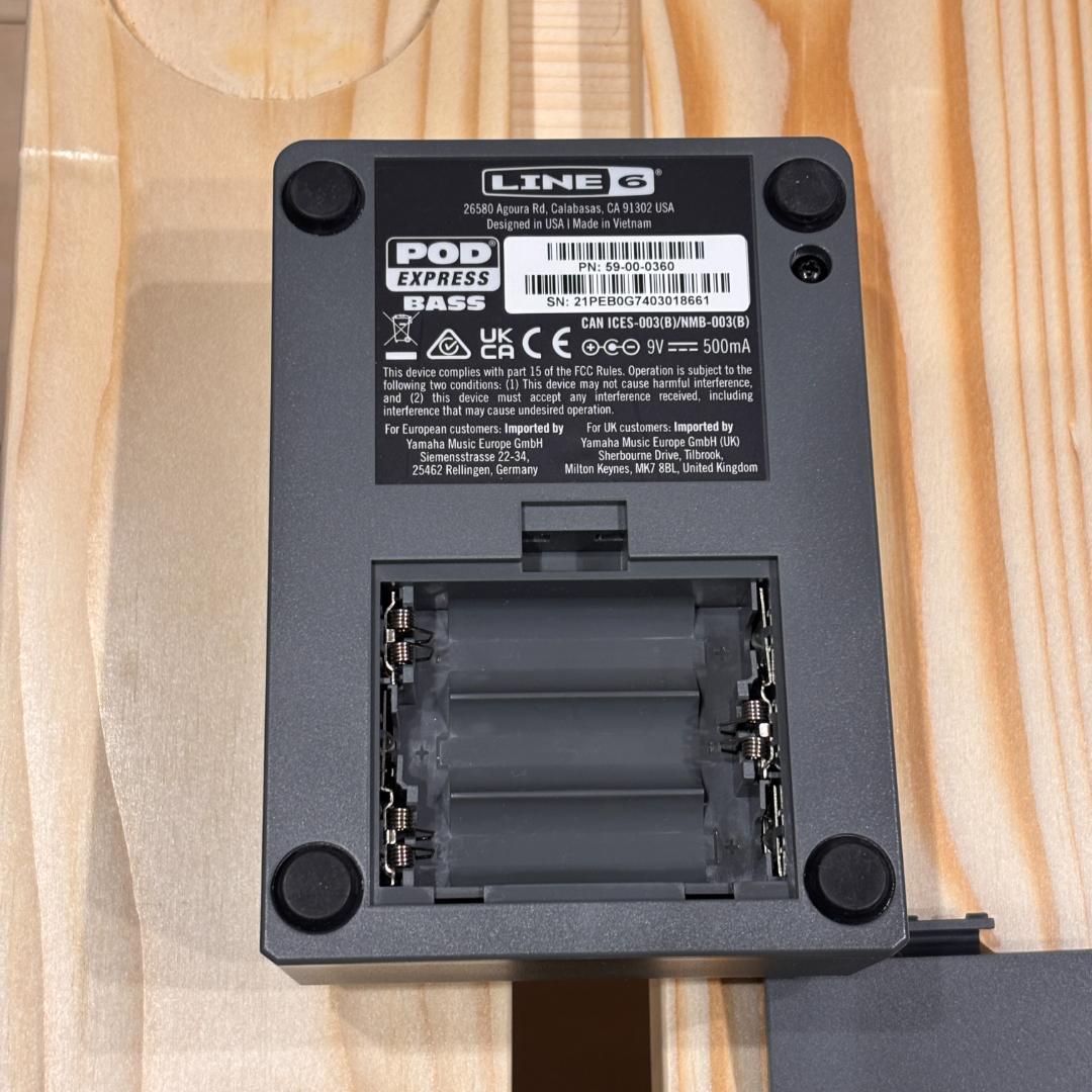 【美品】LINE6 POD EXPRESS BASS ベースマルチエフェクター