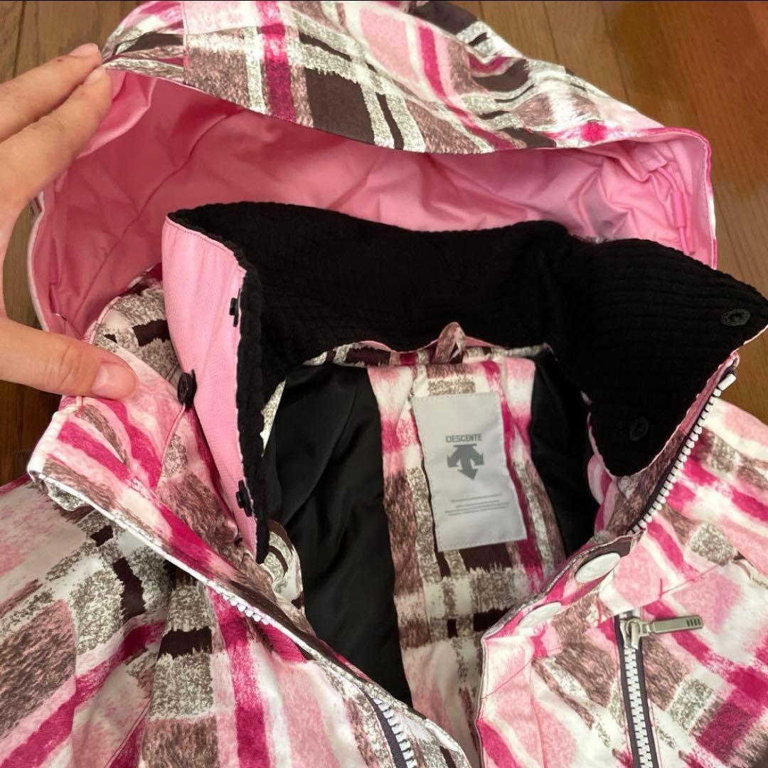 【未使用·タグ付き】DESCENTE 上下ウェア グローブ 3点 スキー スノボ