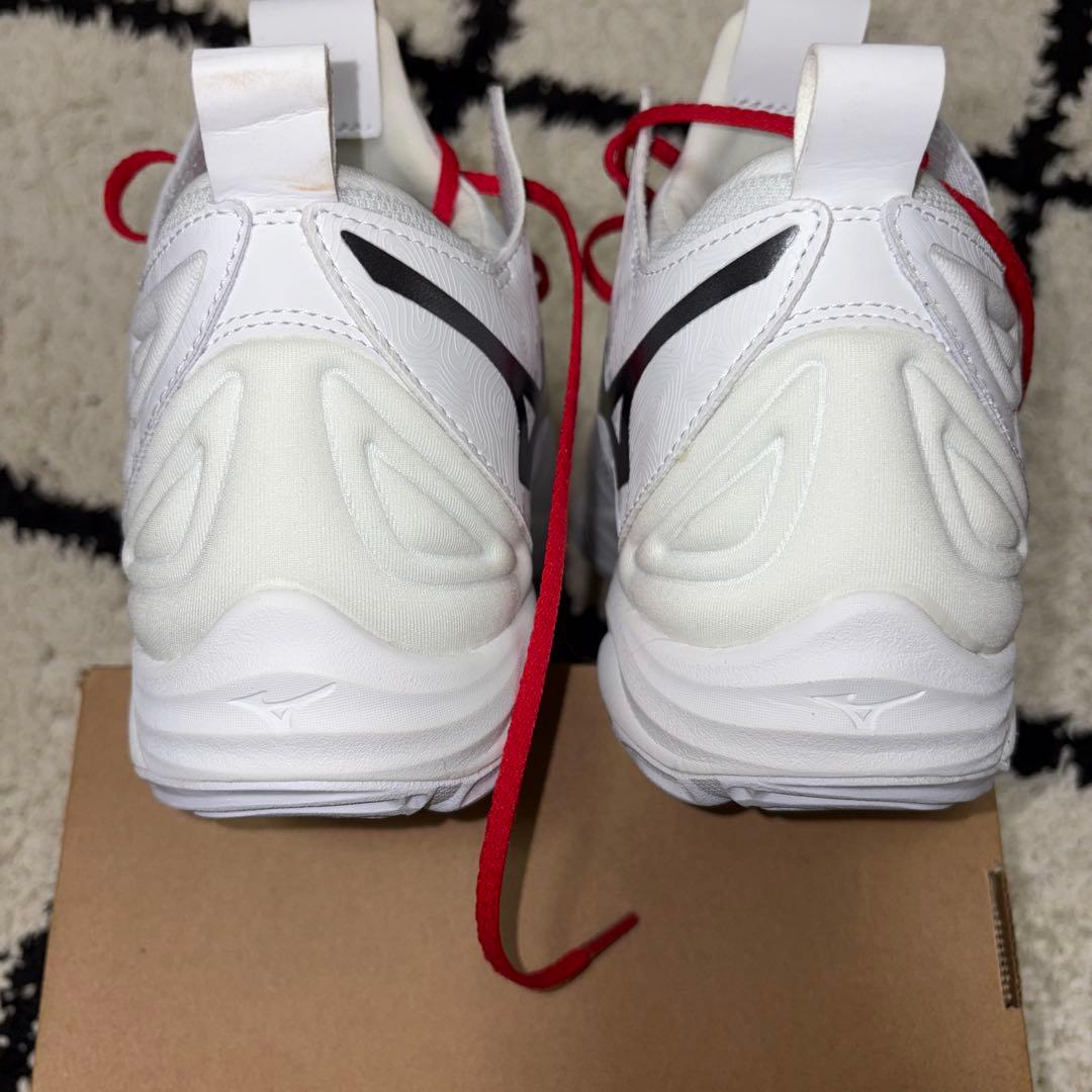 バレーボールシューズ　ミズノウェーブモーメンタム3mid 24.5