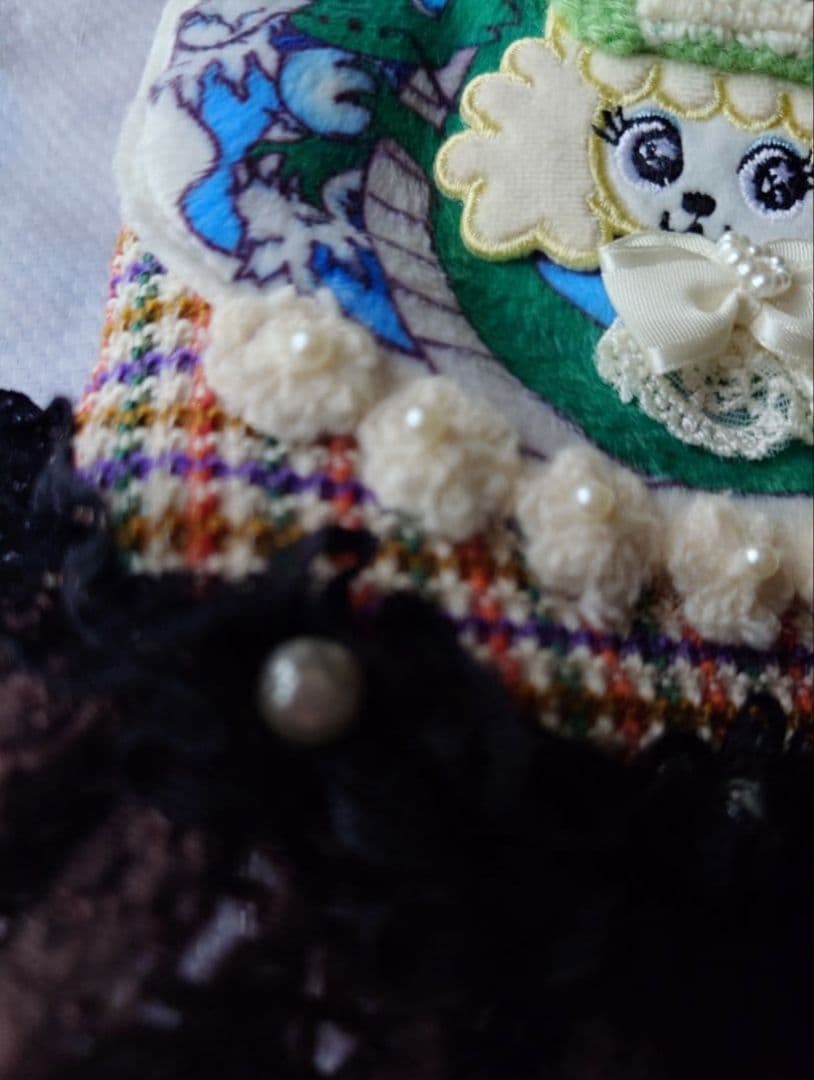 J＆Kanimals ホワイトシュガーちゃん　ツィードジャケット　３ＳーＬ