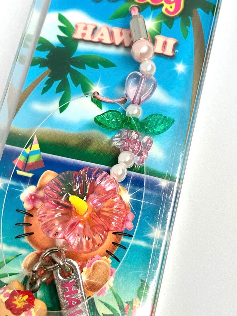 レア ハローキティ ハワイご当地 フラダンス ABCストア限定 ストラップ