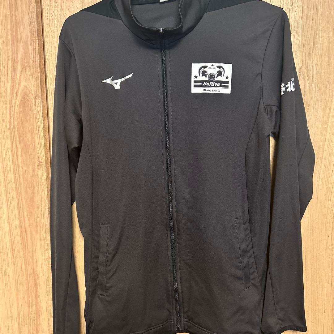 バレーボールサフィルヴァ北海道（イエロースターズ）ジャージ上下セットＬサイズレア