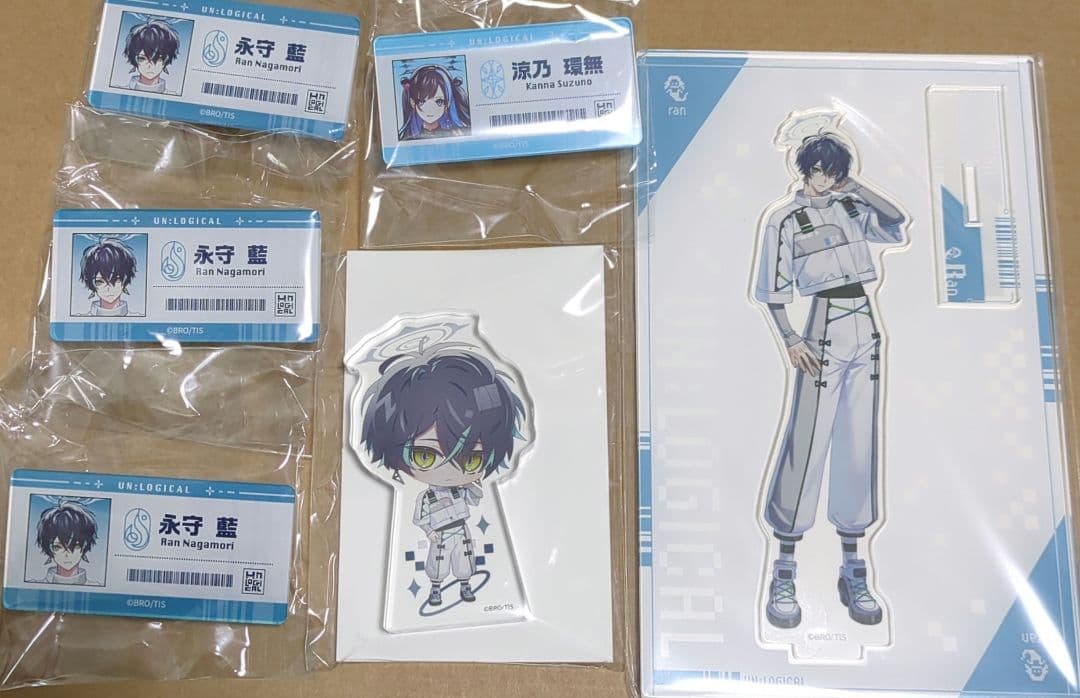 UN:LOGICAL/アンロジカル/永守藍/環無/アクリルスタンド/ネームバッジ