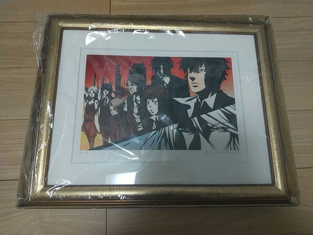 サイコパス PSYCHO-PASS 版画12 ⑫ 複製原画 塩谷直義監督 サイン