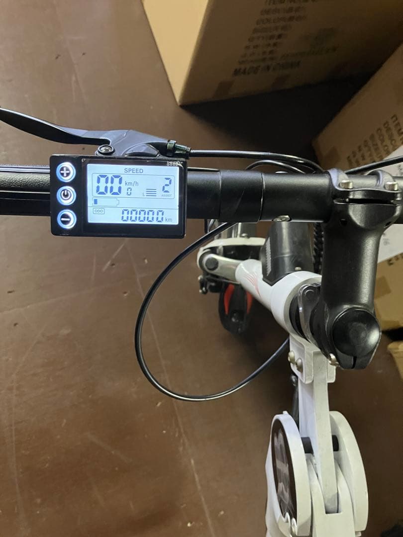 ジャンク品 折りたたみ電動アシスト自転車 BORNTORUN GX 折畳 J1