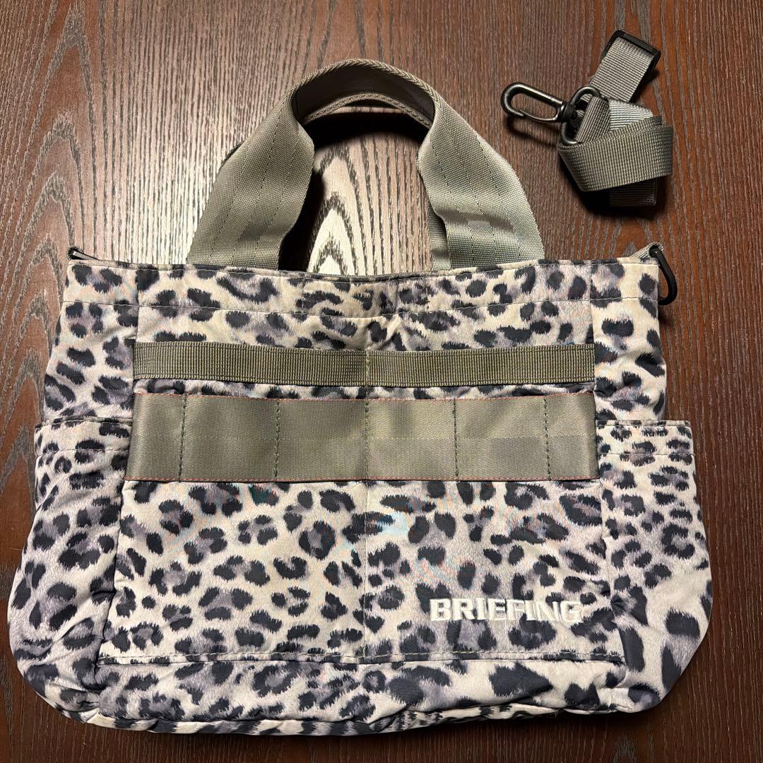 BRIEFING レオパード　カートバッグ