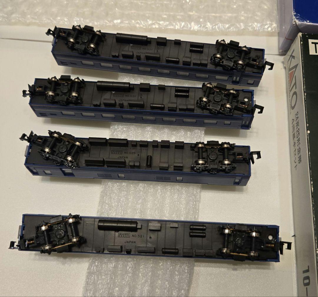 ブルートレイン 計10両(EF66と客車と電源車)