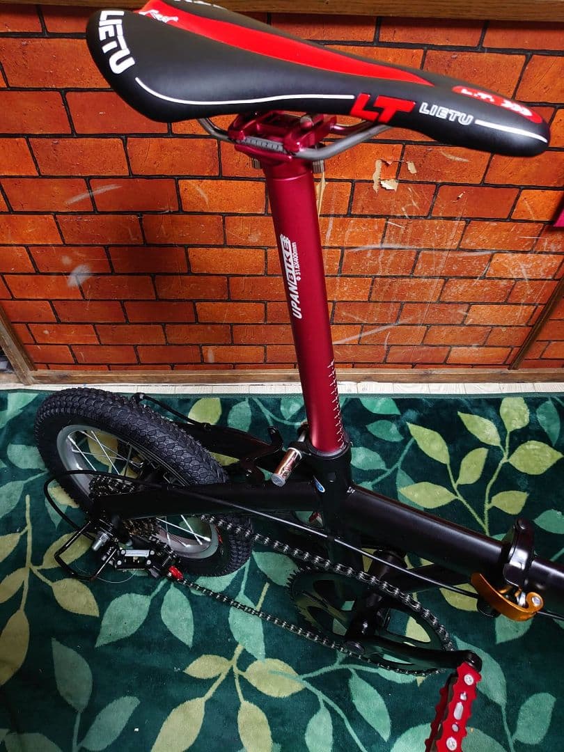 再出品小径タイヤ折りたたみ自転車