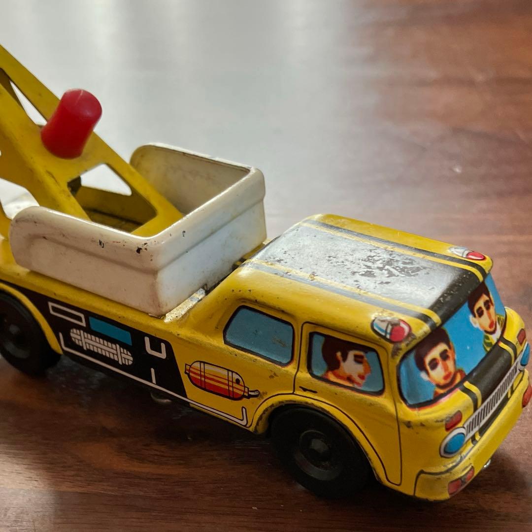 昭和レトロ ICHIKO イチコー ブリキ レッカー車 日本製