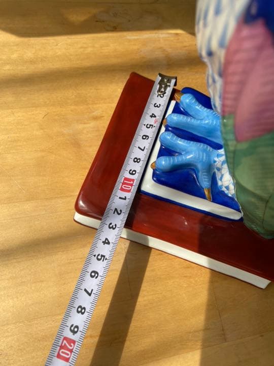 箱付　未使用　ヘレンド　フクロウ　手描き　特大　30センチ　処分価格