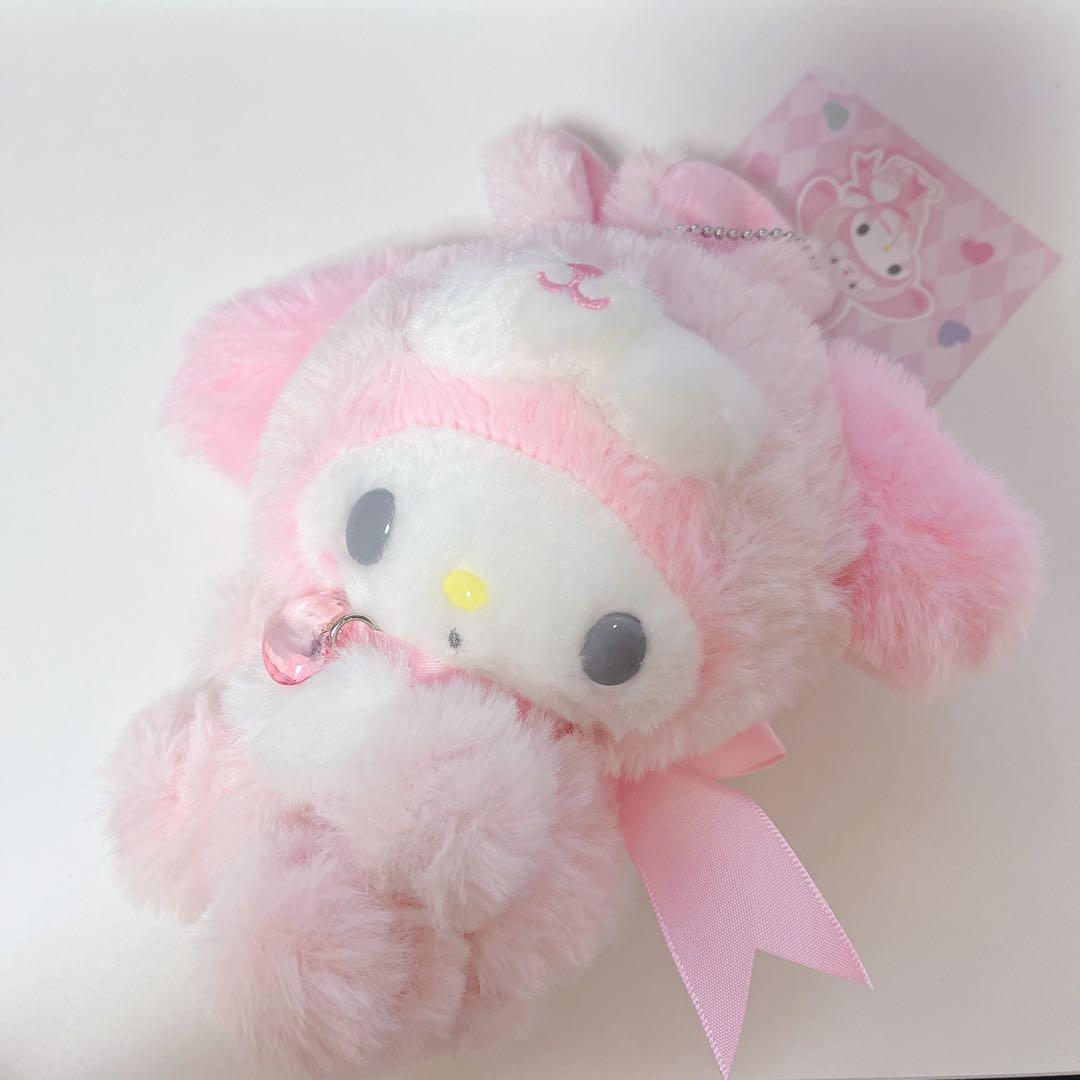 マイメロディ フェアリーラビット ぬいぐるみキーホルダー