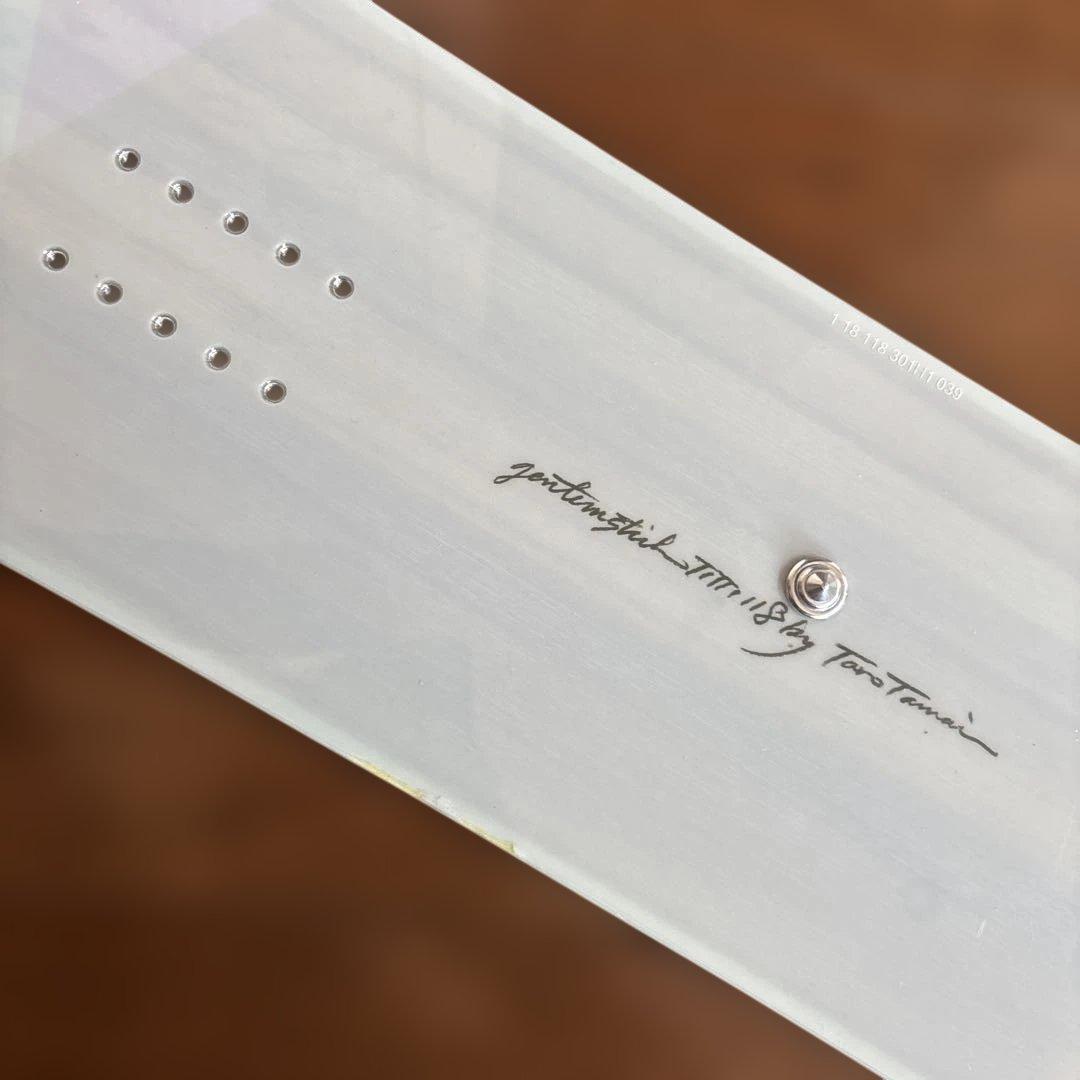 ゲンテンスティック　パウダーボード　titti 118cm