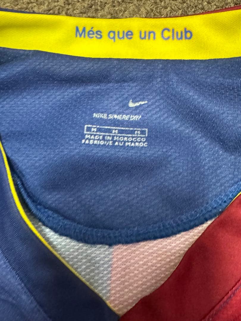 FC Barcelona Ronaldinho 10 シャツ Mサイズ　レプリカ