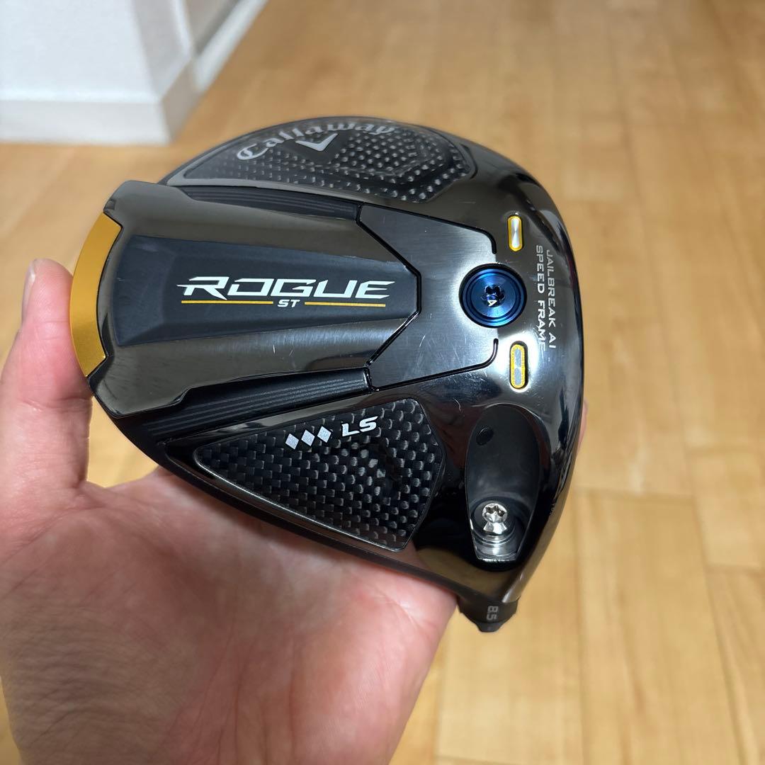 美品キャロウェイローグST トリプルダイヤLS TCシリアル8.5度ヘッドのみ