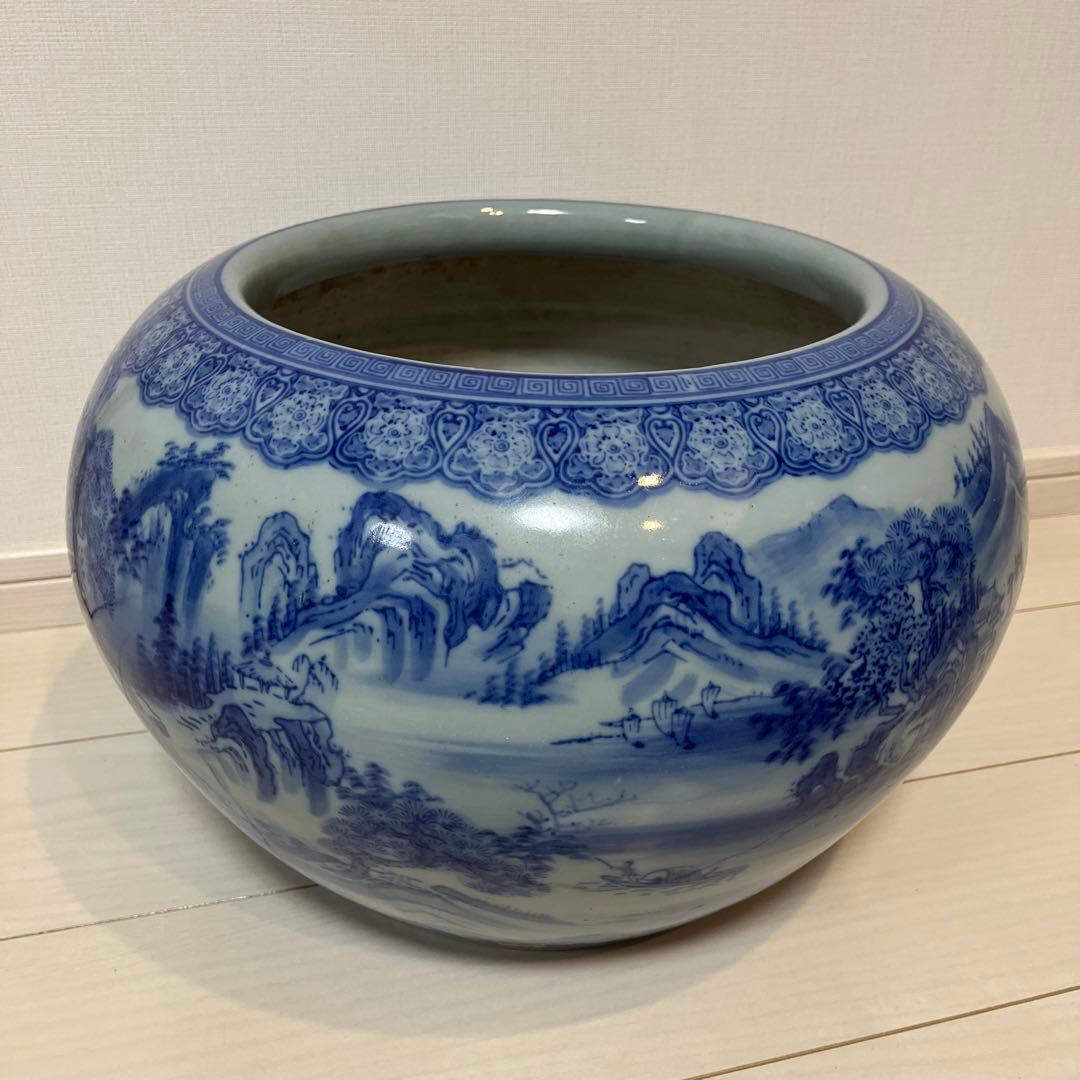 有田焼火鉢 骨董品　アンティーク