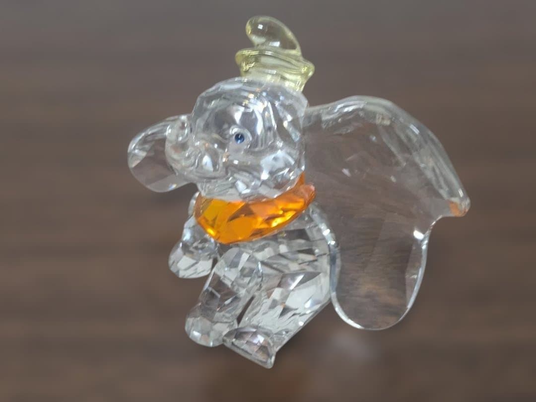 送込美品！ダンボ70周年記念2011年度限定スワロフスキークリスタル人形