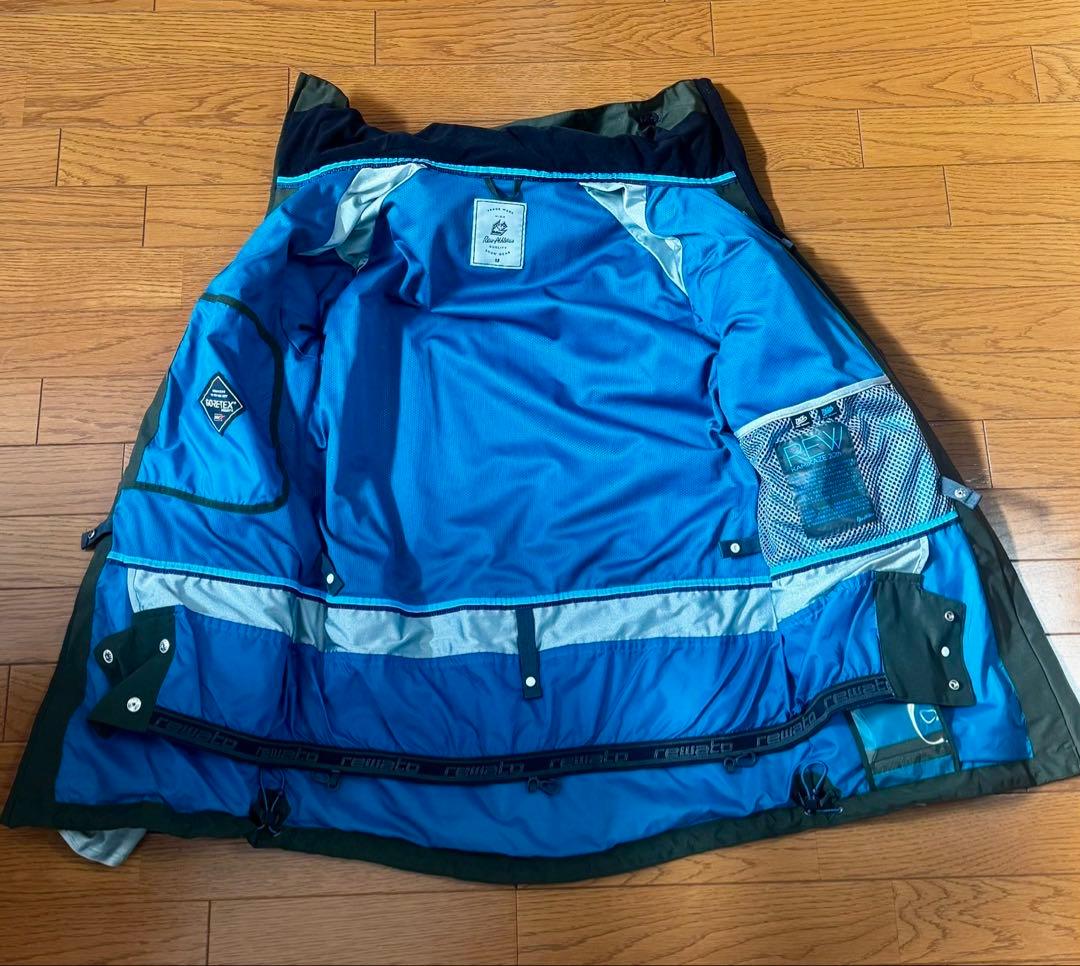 【美品】REWアールイーダブリュKAMIKAZE JKT20 カーキジャケットM