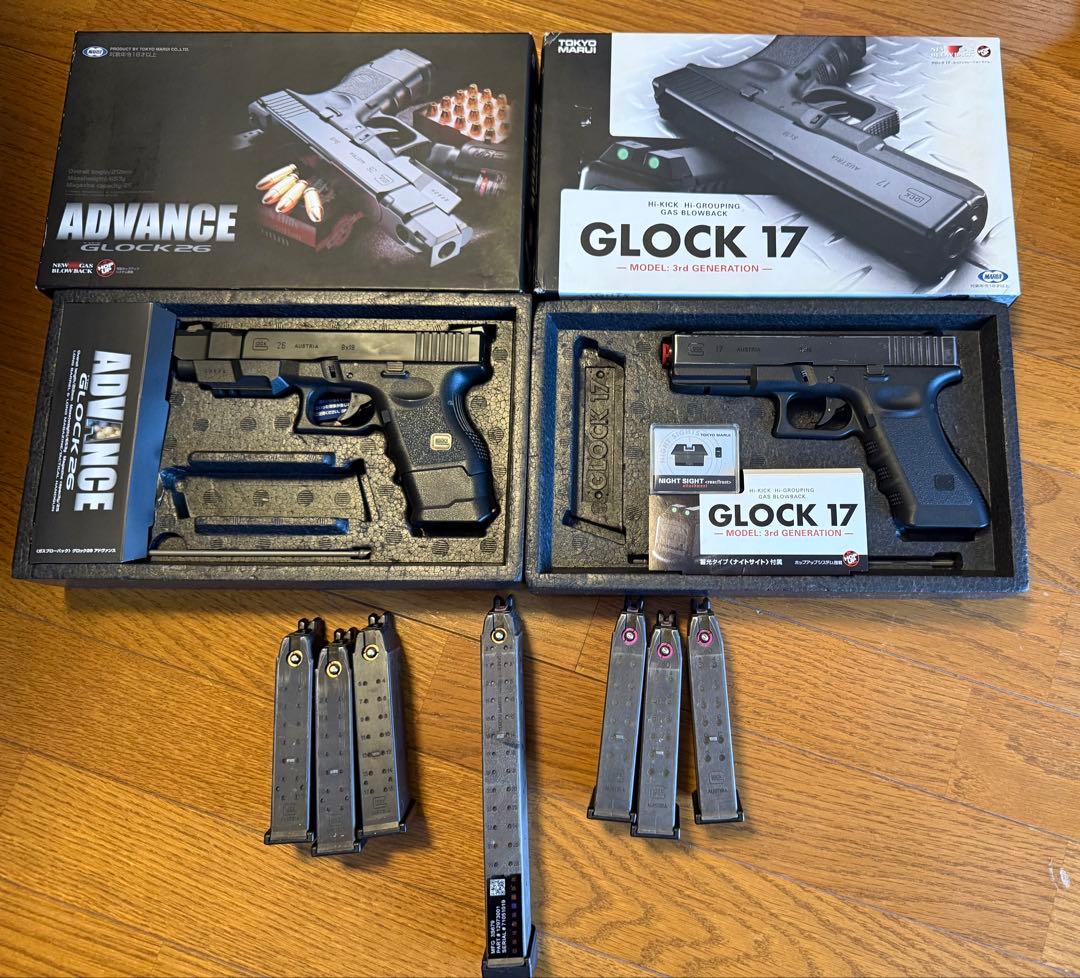 せ*ん様 マルイGLOCK グロック17 gen3 グロック26アドバンス