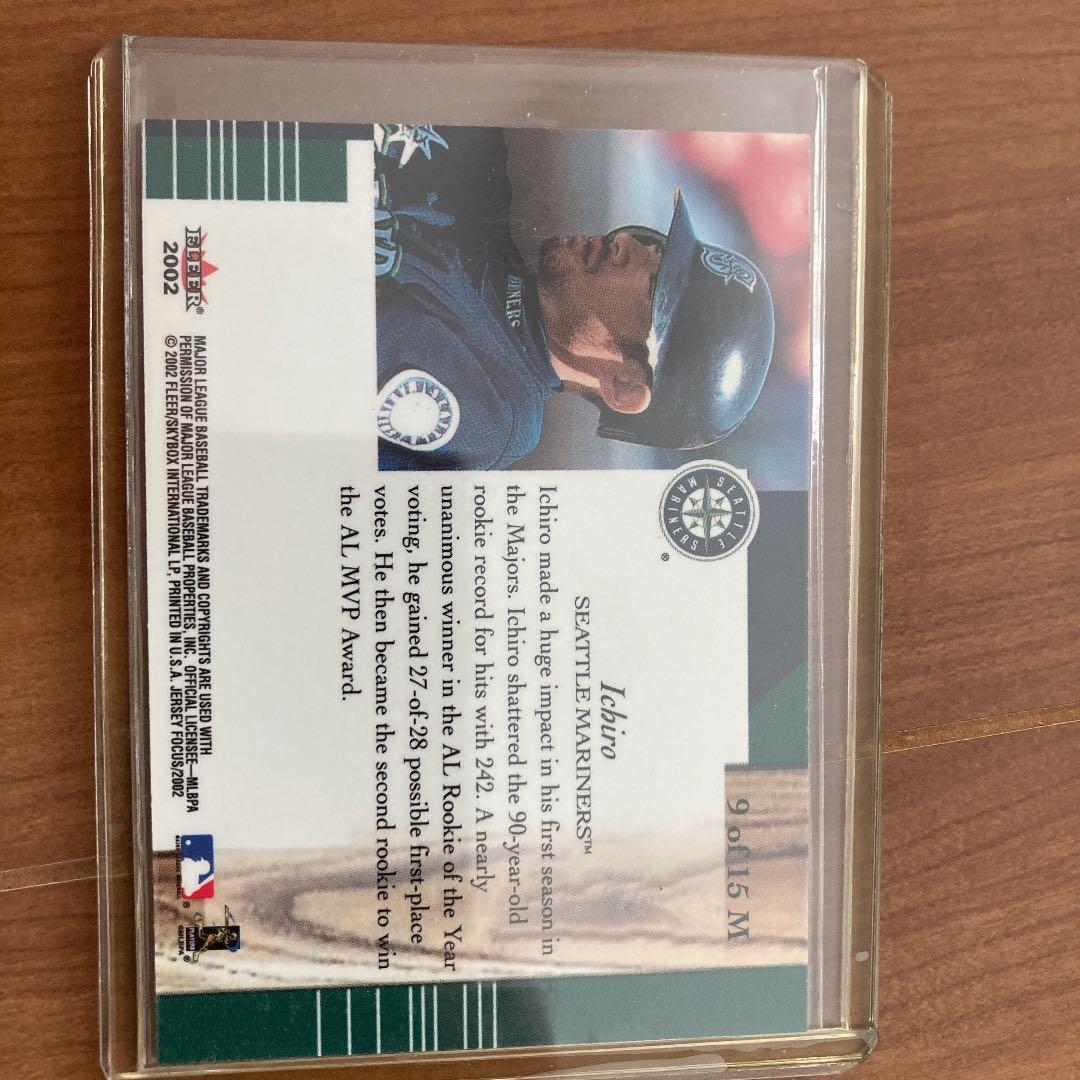 イチロー　ジャージ　カード　ichiro