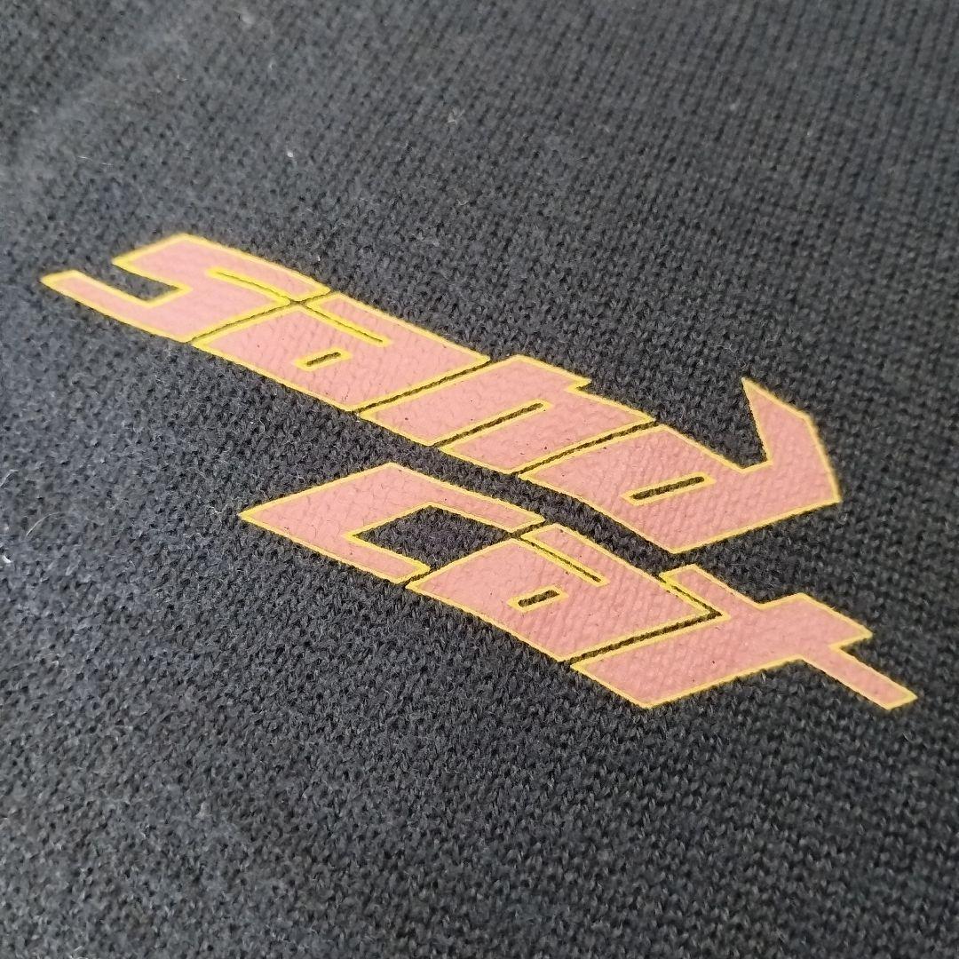 【ずっと真夜中でいいのに。】長袖ニットポロシャツ/ダークネイビー