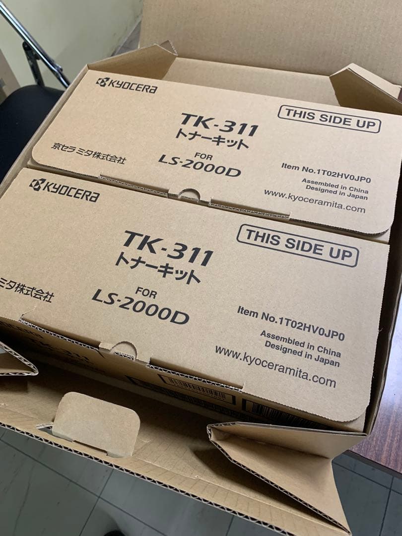 再度値下げしました　京セラ　Kyocera TK-311 純正トナー2本セット