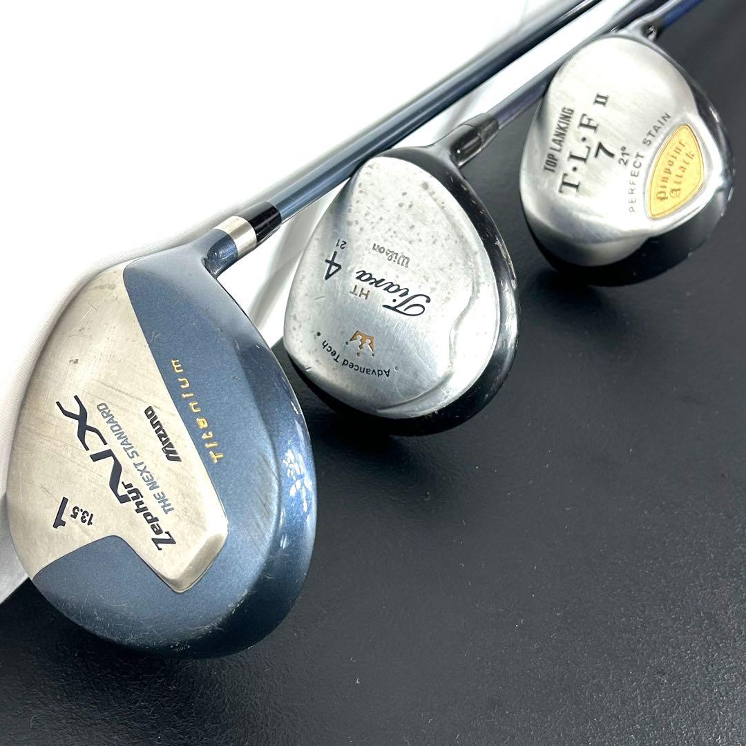 本格派 レディースゴルフクラブ 8本 ゴルフセット お試しセット 初心者向