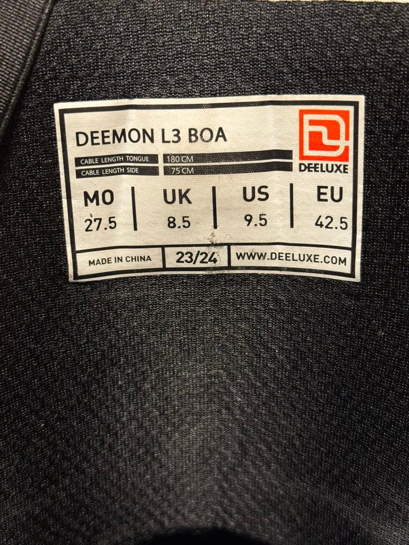 p*4様 ディーラックス DEELUXE DEMON 27.5センチ