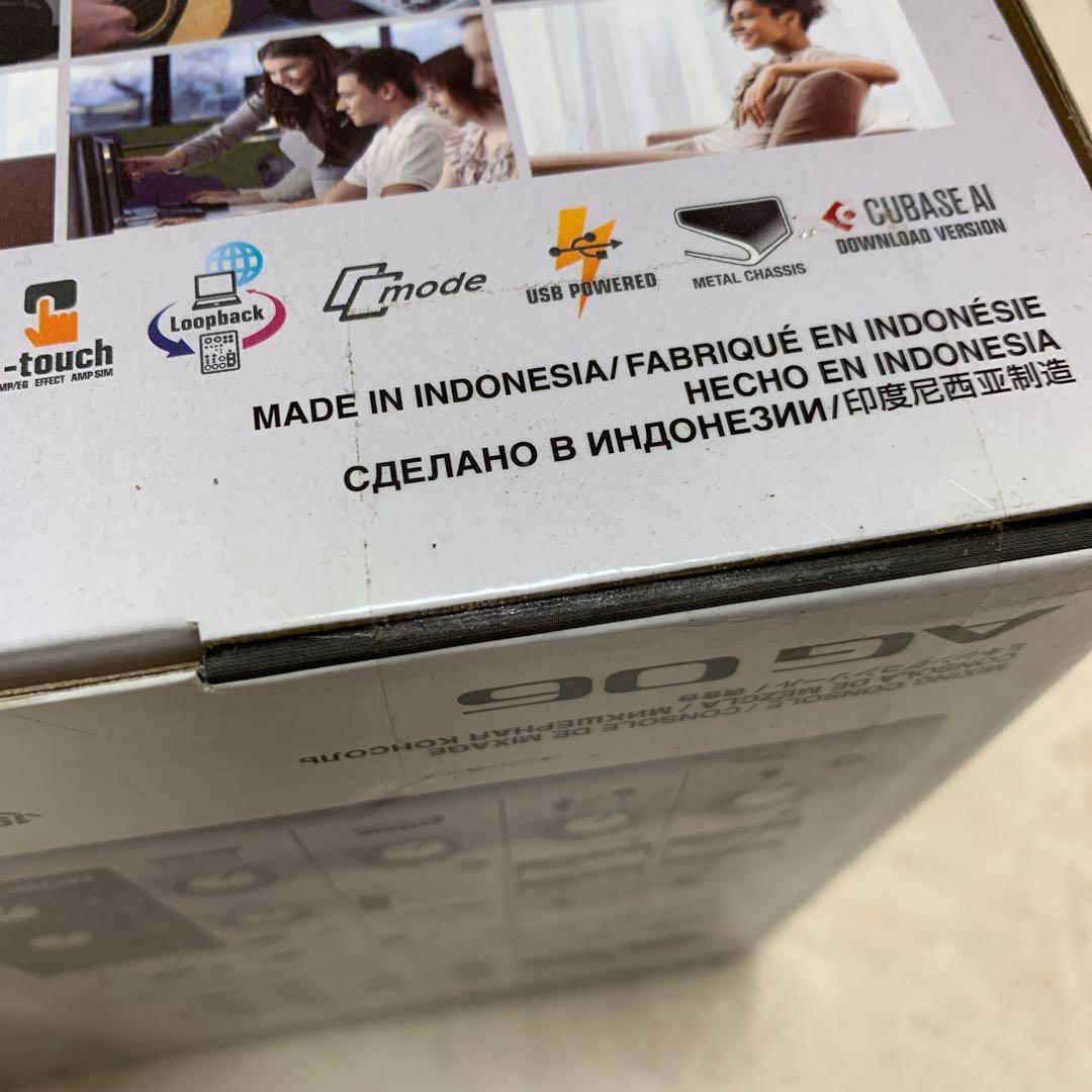 YAMAHA AG 06 ミキシングコンソール