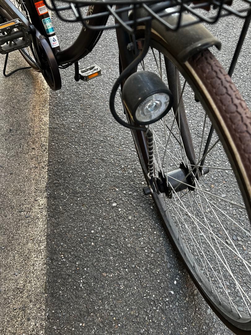 シティサイクルオートライト美品